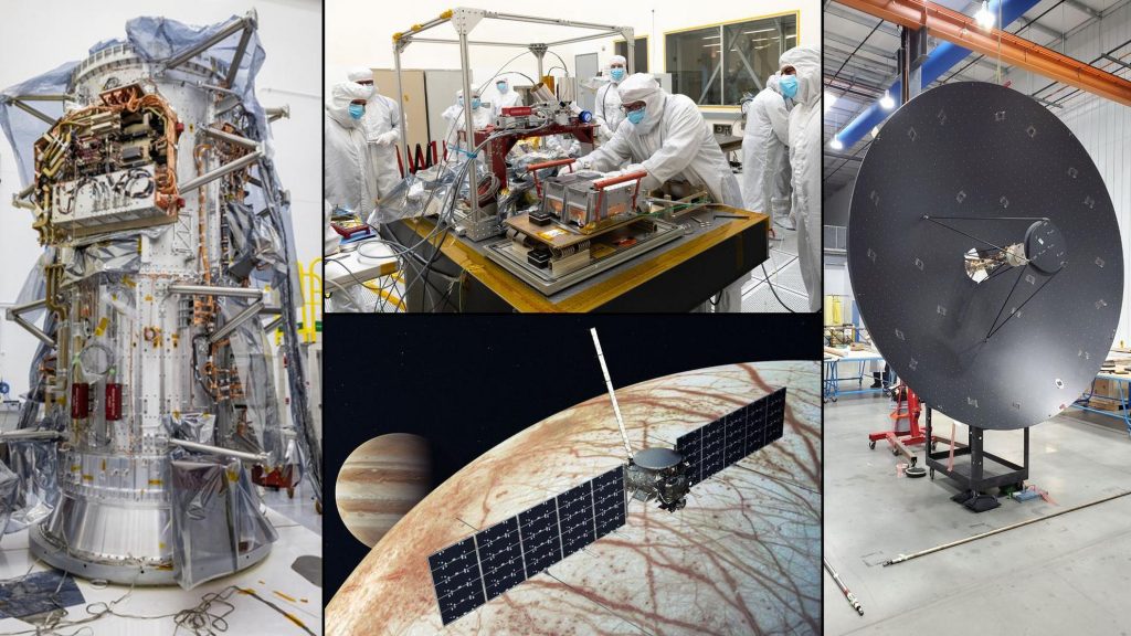 Pierwsza planeta SpaceX zbliża się o krok, gdy NASA zaczyna montować „Europa Clipper”