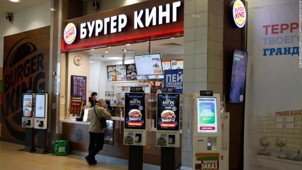 Partner Burger King „odmawia” zamknięcia 800 rosyjskich witryn