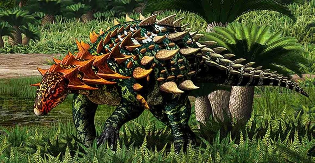 New Armored Dinosaur Asia Reconstruction