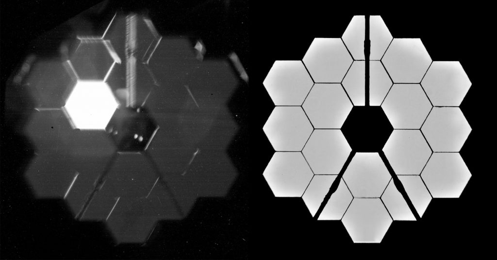 Lustro Kosmicznego Teleskopu Jamesa Webba z NASA przewyższa oczekiwania w miarę postępu zestrojenia