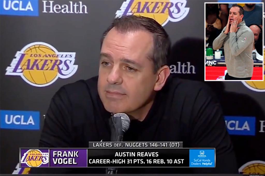 Frank Vogel zmieszany w związku z kręceniem Lakersów w filmie po grze