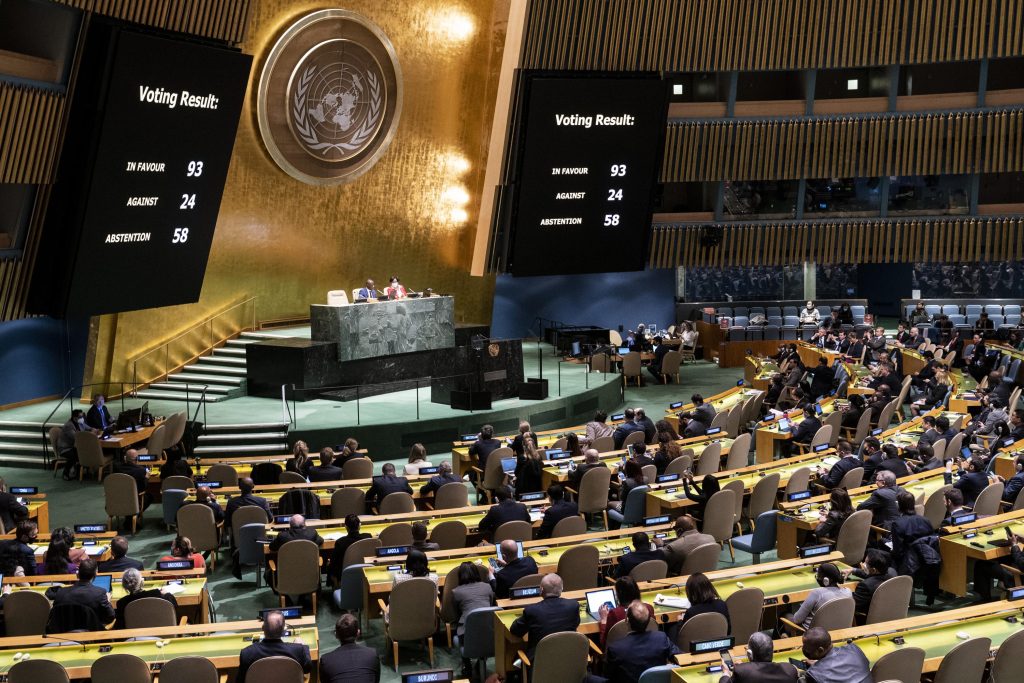 Rada Narodów Zjednoczonych zawiesza członkostwo Rosji w najwyższym organie praw człowieka