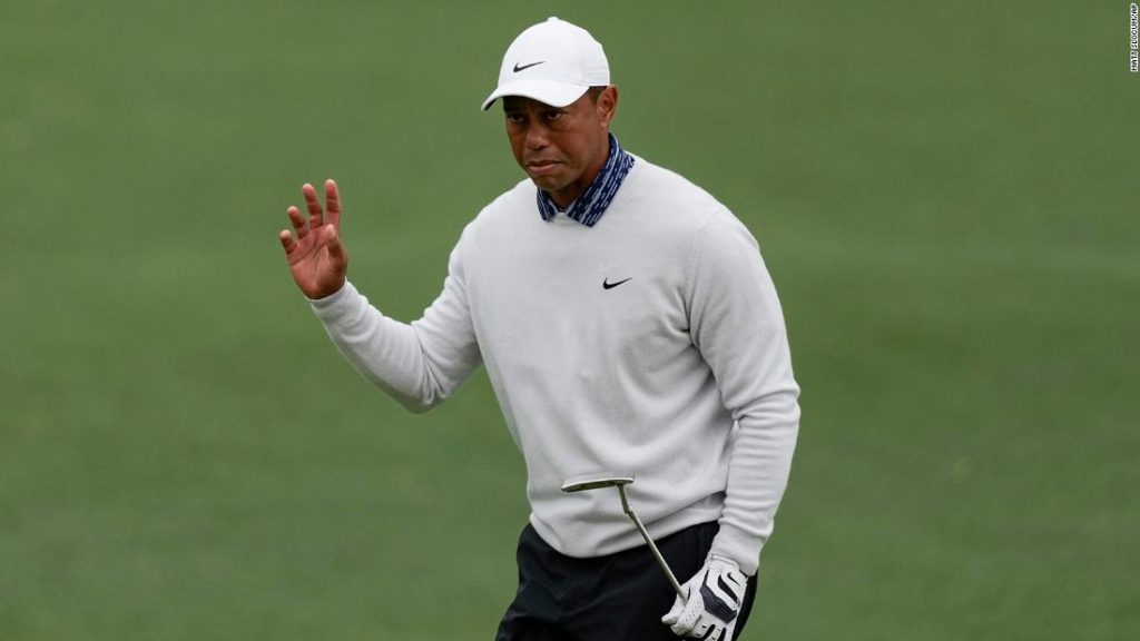 Tiger Woods jeździ kolejką górską w trzeciej rundzie Masters, walcząc o spójność