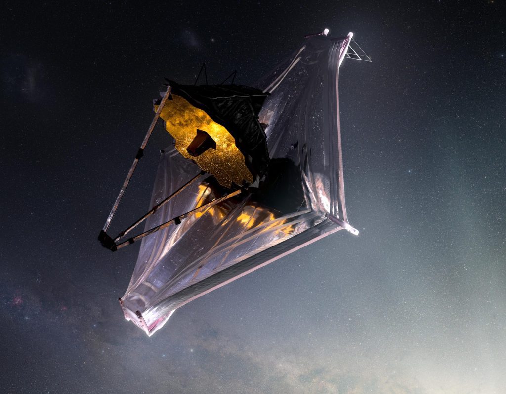 Teleskop Kosmiczny Webba szuka pierwotnych czarnych dziur