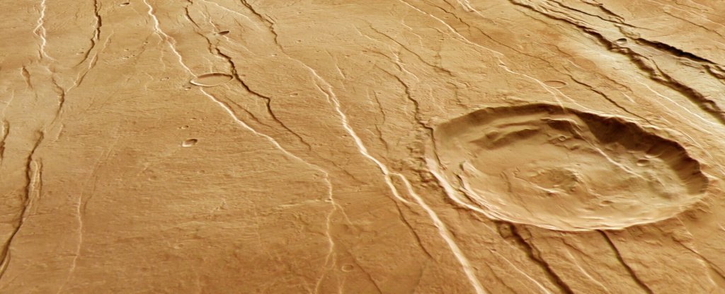 Oszałamiające nowe obrazy pokazują gigantyczne „ślady pazurów” na Marsie