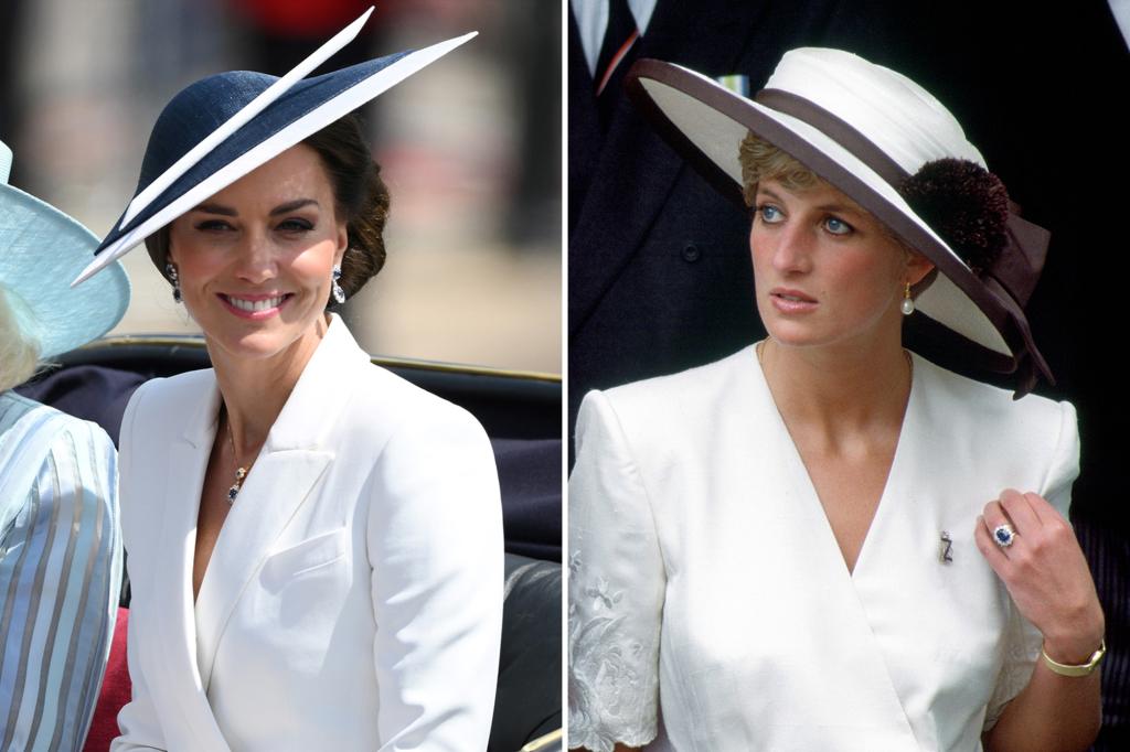 Kate Middleton oddaje hołd ponadczasowemu stylowi księżnej Diany podczas Platynowego Jubileuszu Królowej