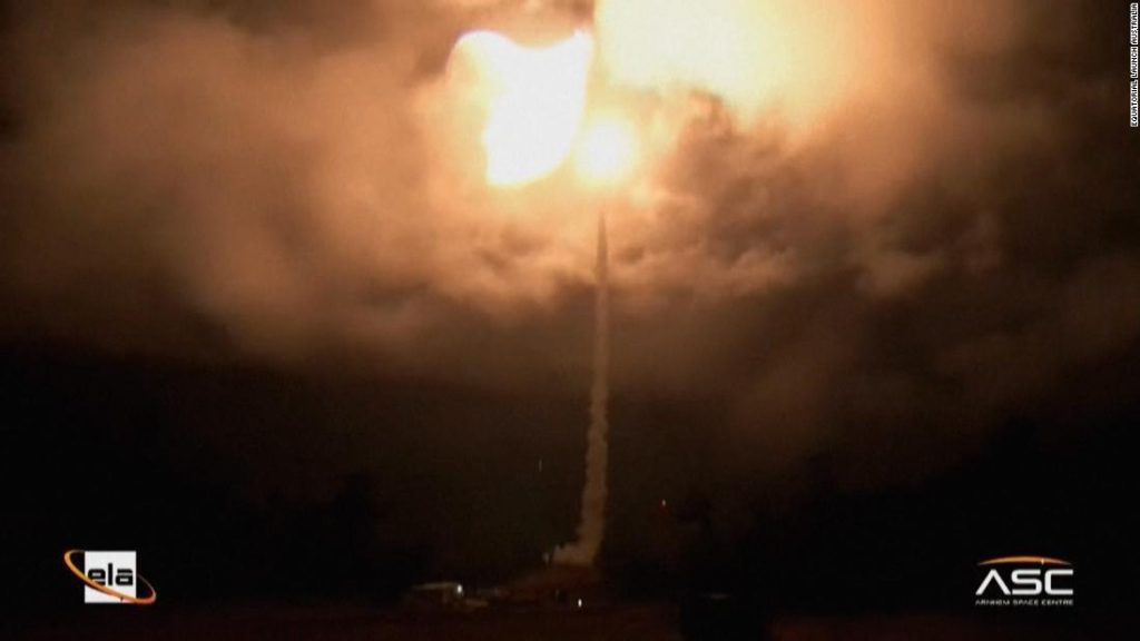 NASA wystrzeliwuje pierwszą rakietę z Australijskiego Centrum Kosmicznego