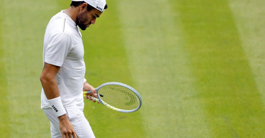 Matteo Berrettini wycofuje się z Wimbledonu z powodu wirusa Corona