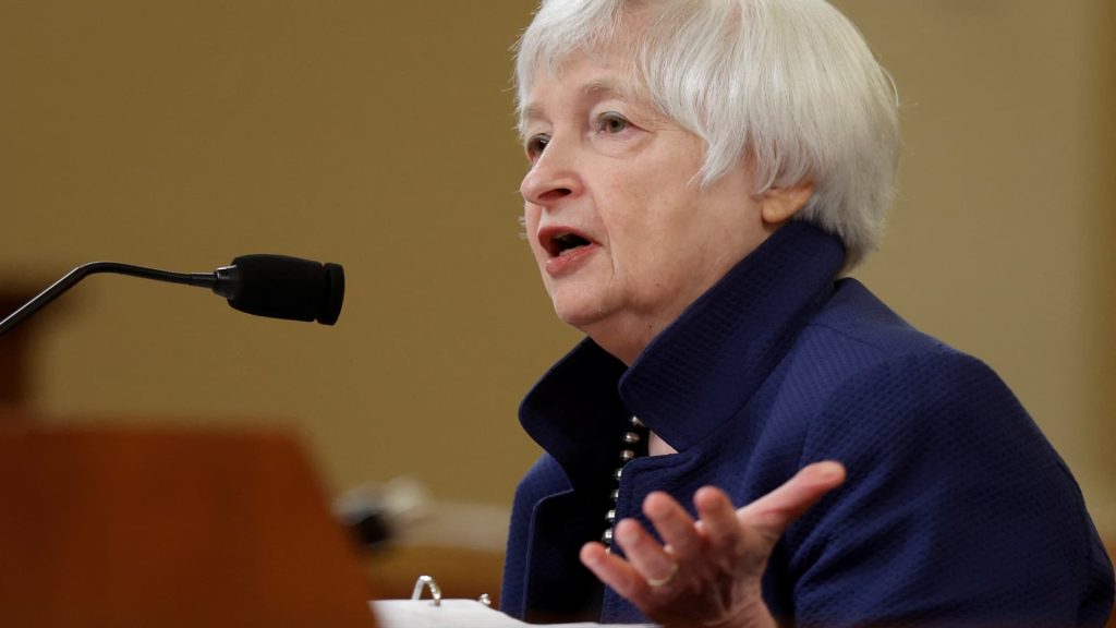 Sekretarz skarbu Janet Yellen mówi, że recesja nie jest nieunikniona