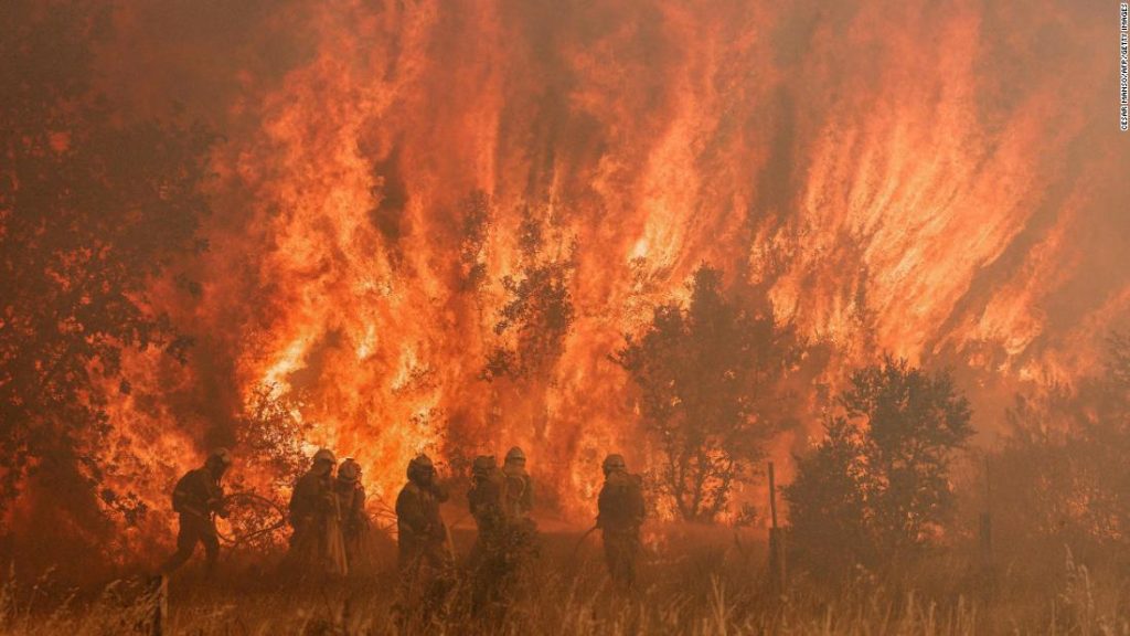 Europa walczy z pożarami w palącym upale
