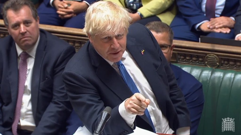 Boris Johnson doradza następnemu premierowi