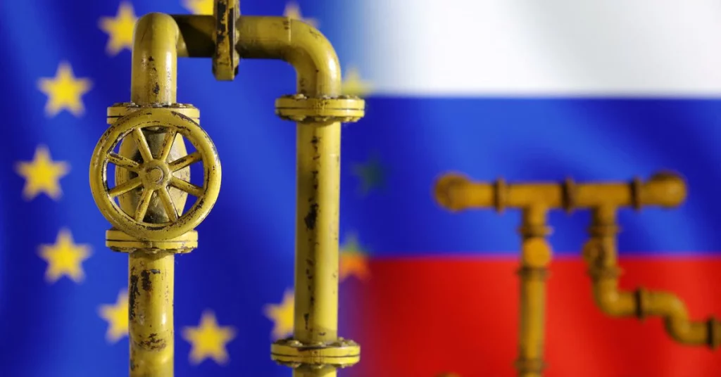 Europa zgadza się na kompromis w sprawie ograniczeń gazowych, gdy Rosja odcina dostawy