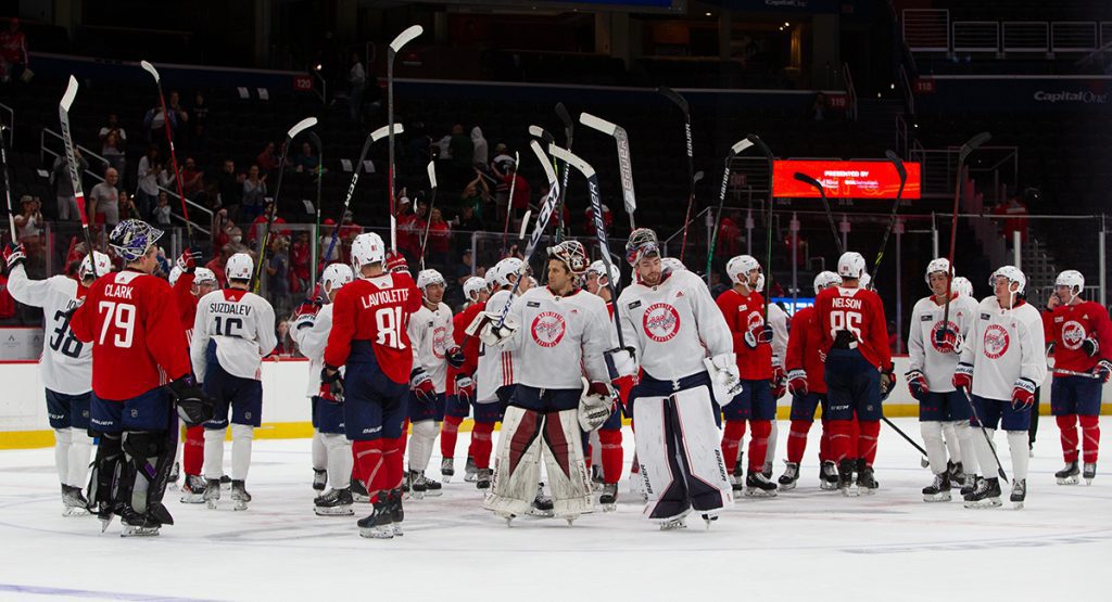 Najważniejsze wydarzenia z bijatyki 2022 Capitals Development Camp