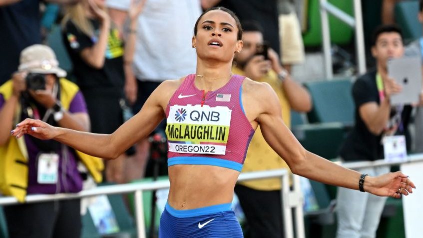 Sydney McLaughlin bije rekord świata na 400-metrowym torze przez płotki