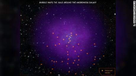 Galaktyka Andromedy przesuwa Drogę Mleczną