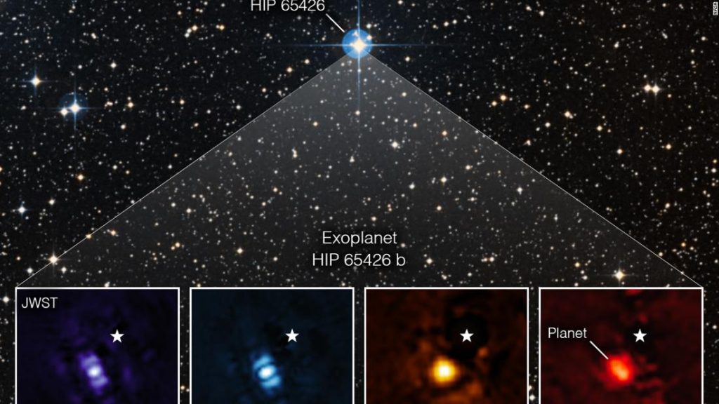 Teleskop Webba wykonuje pierwsze bezpośrednie zdjęcie egzoplanety