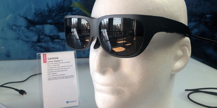 Lenovo ogłasza konsumenckie okulary AR, które mogą łączyć iPhone'y
