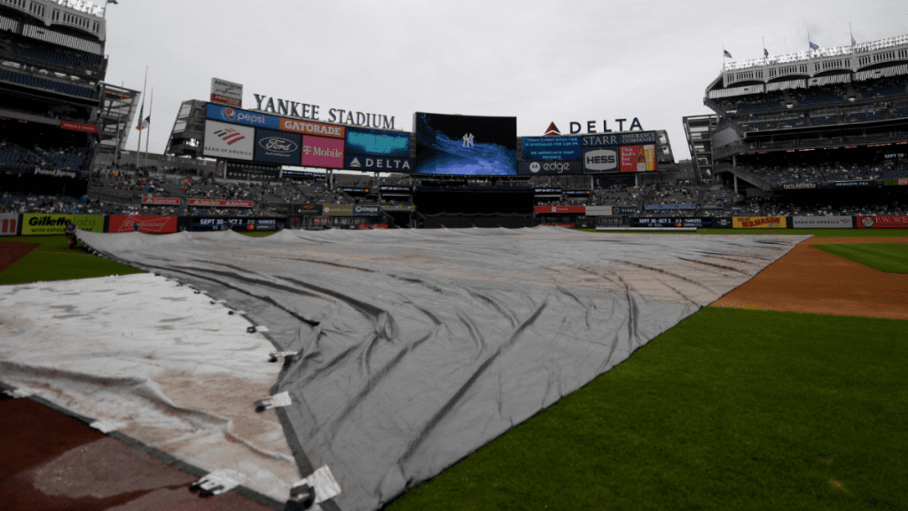 Mecz Yankees-Guardians przełożony: ALDS 2 przesunięty na piątek z powodu prognozy deszczu