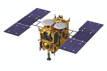 Wystawa sztuki statku kosmicznego Hayabusa 2 należącym do Japan Aerospace Exploration Agency, uruchomiona w październiku...