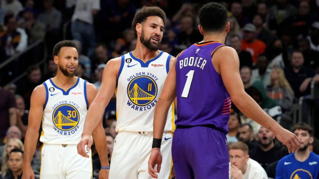 Klay Thompson wyszedł na szczyt w swojej karierze po raz pierwszy po Jaws with Devin Booker, The Suns