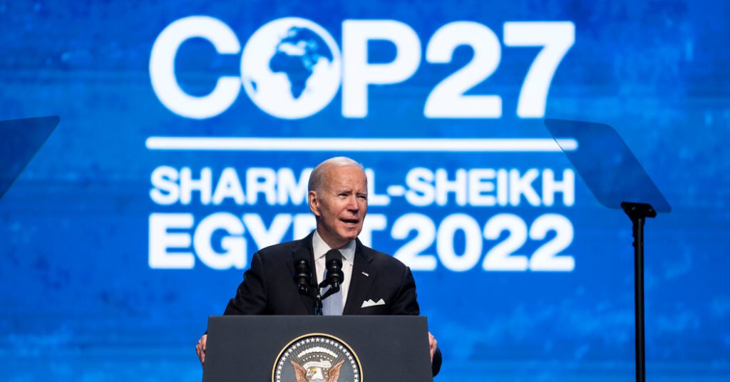 Aktualizacje na żywo z COP27: Mieszana reakcja na przemówienie Bidena na szczycie klimatycznym