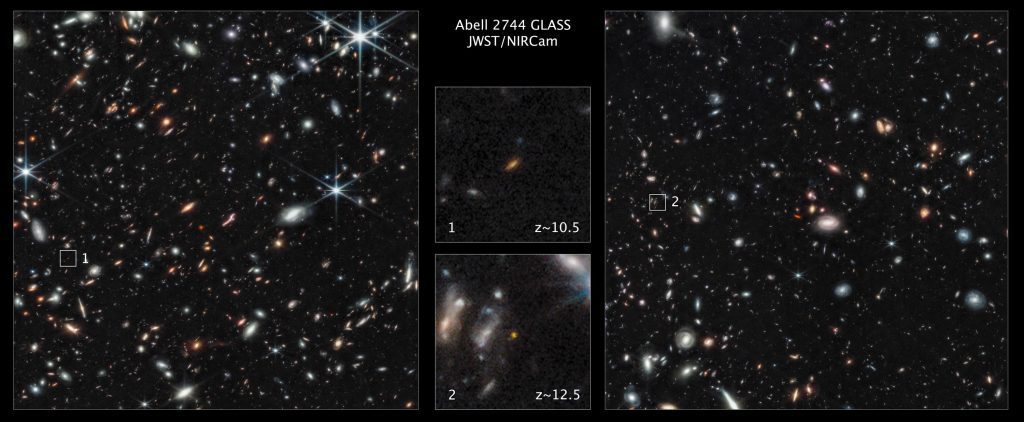 Kosmiczny Teleskop Webba odkrywa wczesne galaktyki ukryte przed Hubble’em