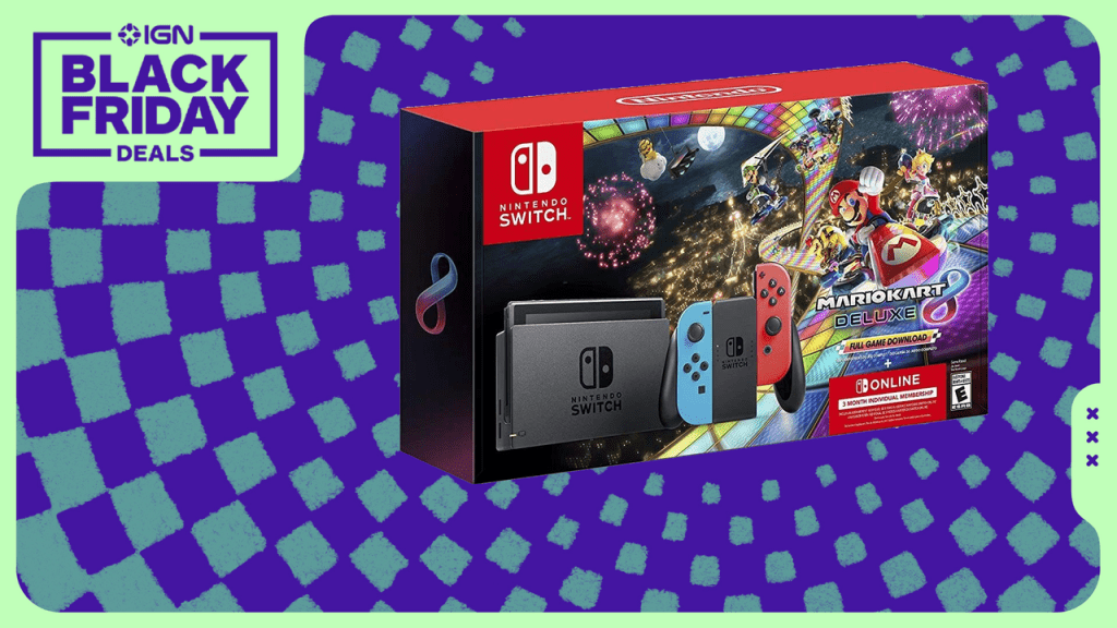 Mario Kart 8 Nintendo Switch Bundle Oferta na Czarny piątek na żywo w Amazon, Best Buy i GameStop